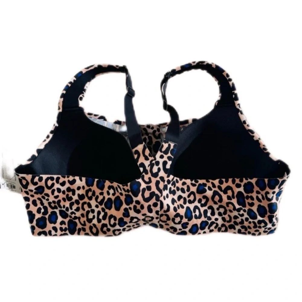 Victoria's Secret Knockout Ultra Leopard Underwire Sports Bra (32DDD/32F) NWOT - Picture 2 of 4